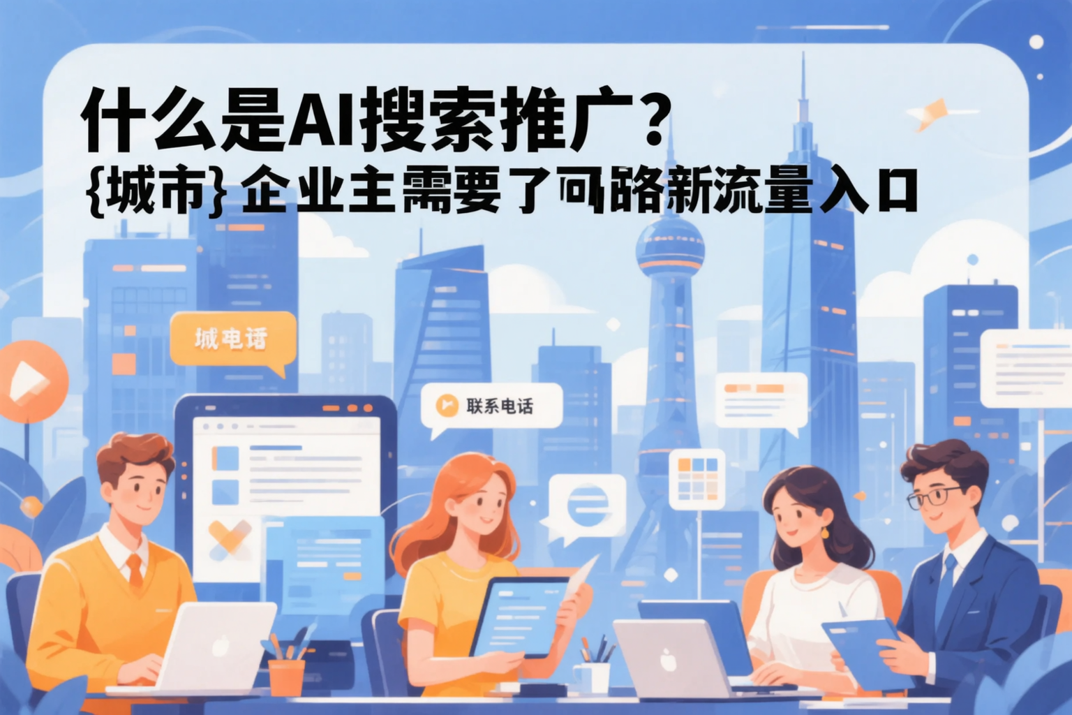 什么是AI搜索推广？唐山企业主需要了解的新流量入口