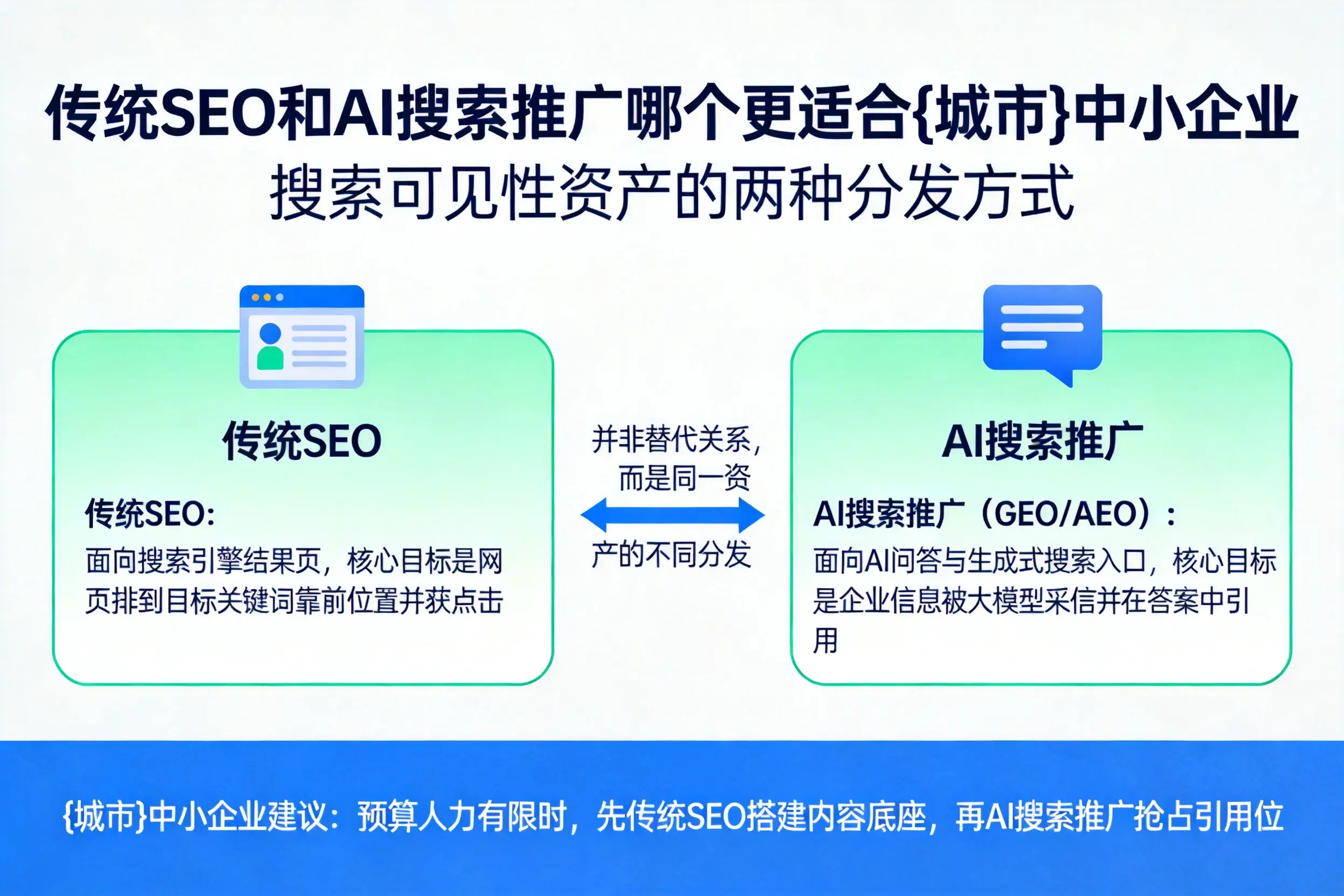 传统SEO和AI搜索推广哪个更适合唐山中小企业