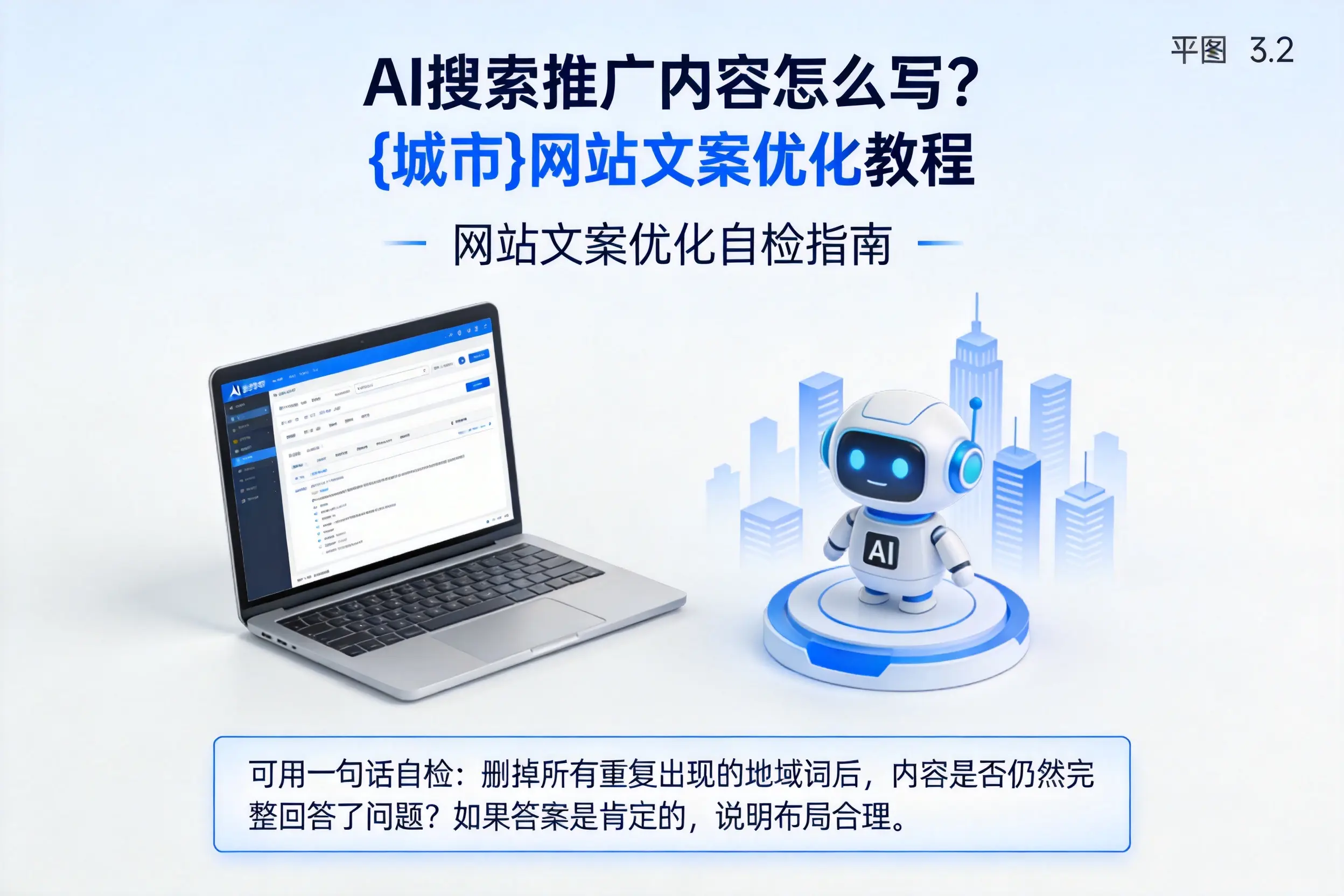 AI搜索推广内容怎么写？唐山网站文案优化教程