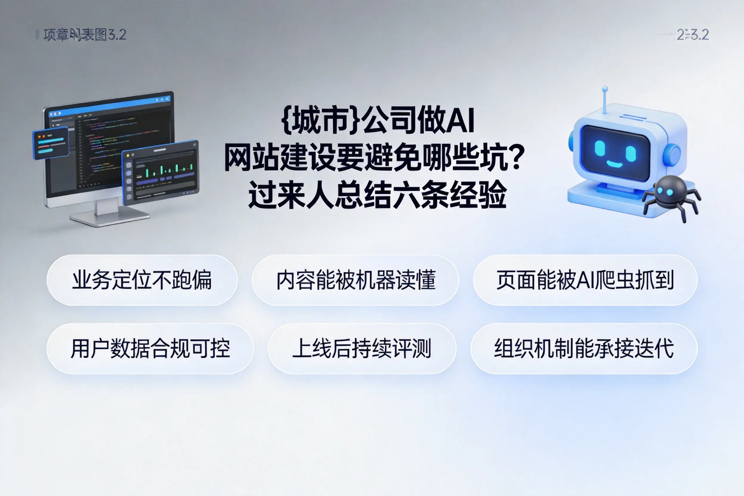 唐山公司做AI网站建设要避免哪些坑？过来人总结六条经验