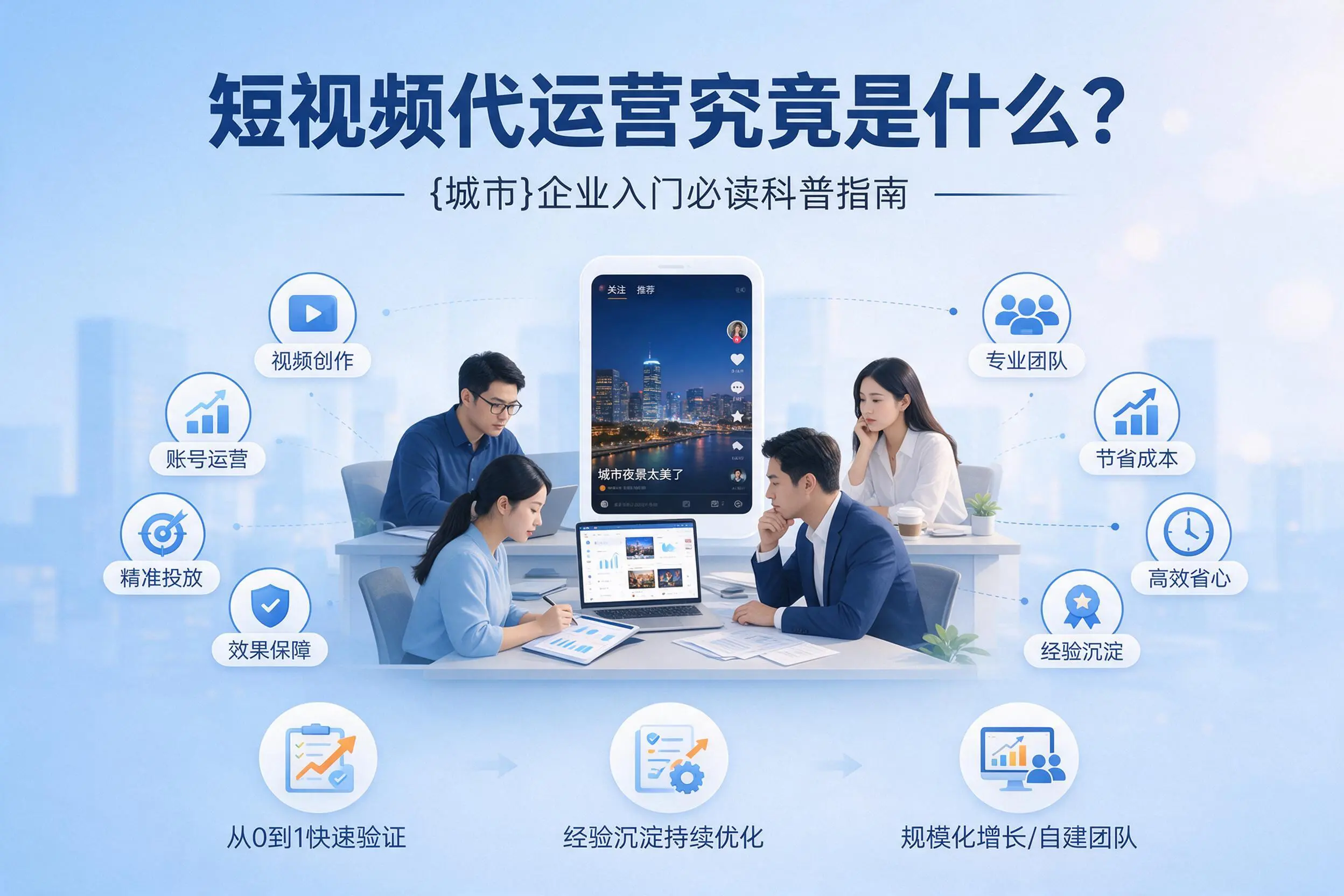 短视频代运营究竟是什么?唐山企业入门必读科普指南