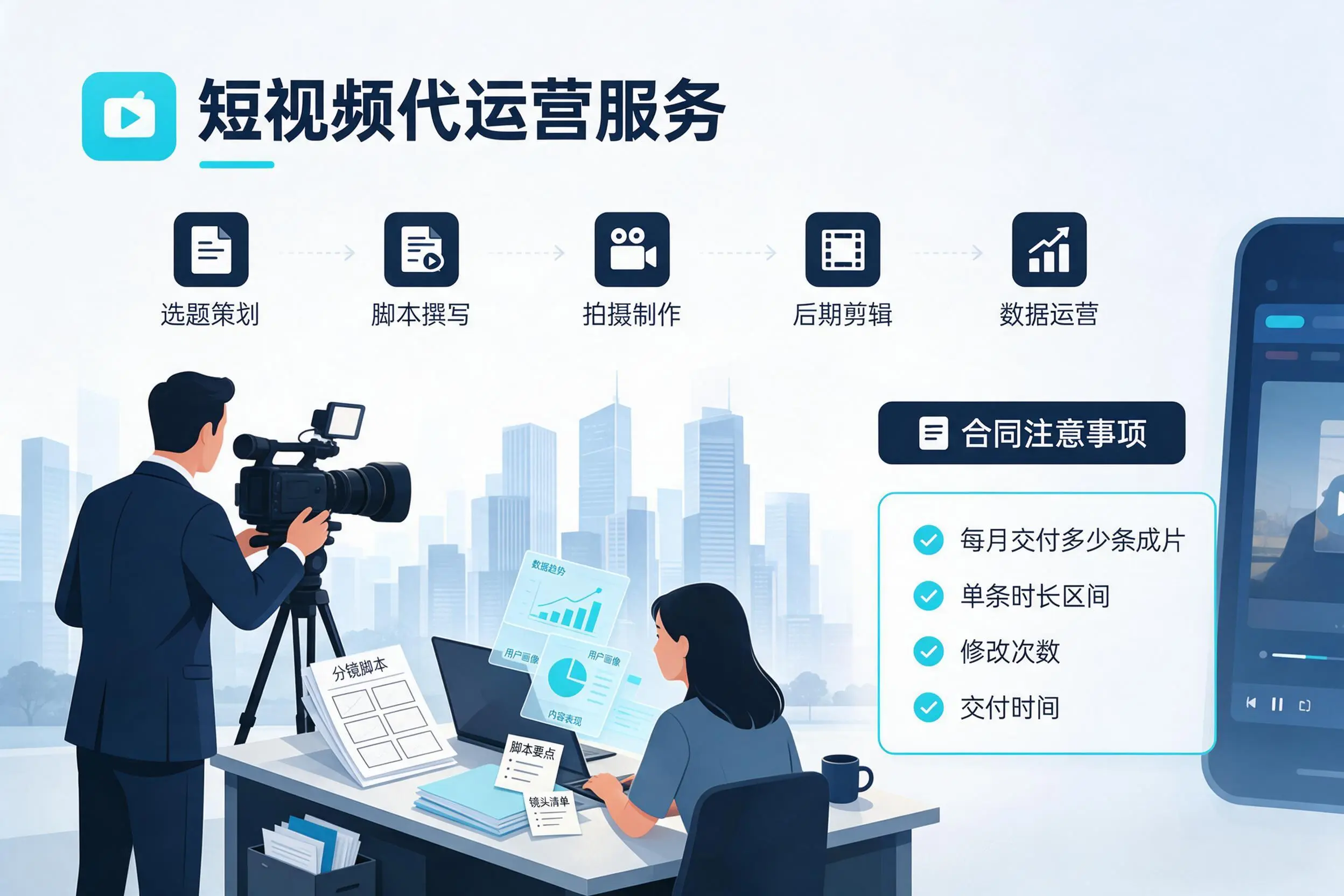 短视频代运营包含哪些服务？唐山企业常见问题科普